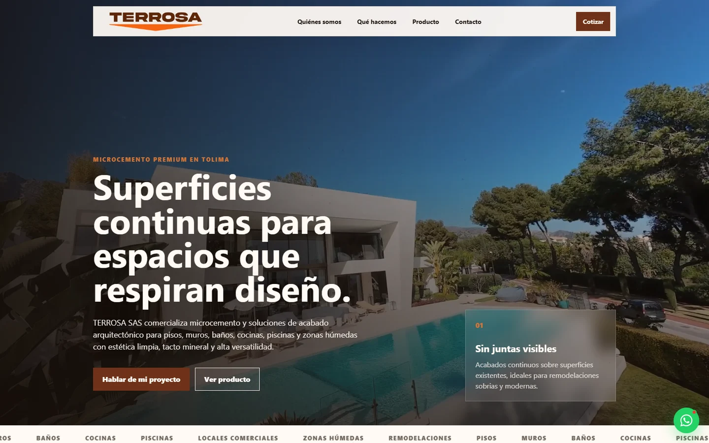 TERROSA — DIGITAL EXPERIENCE