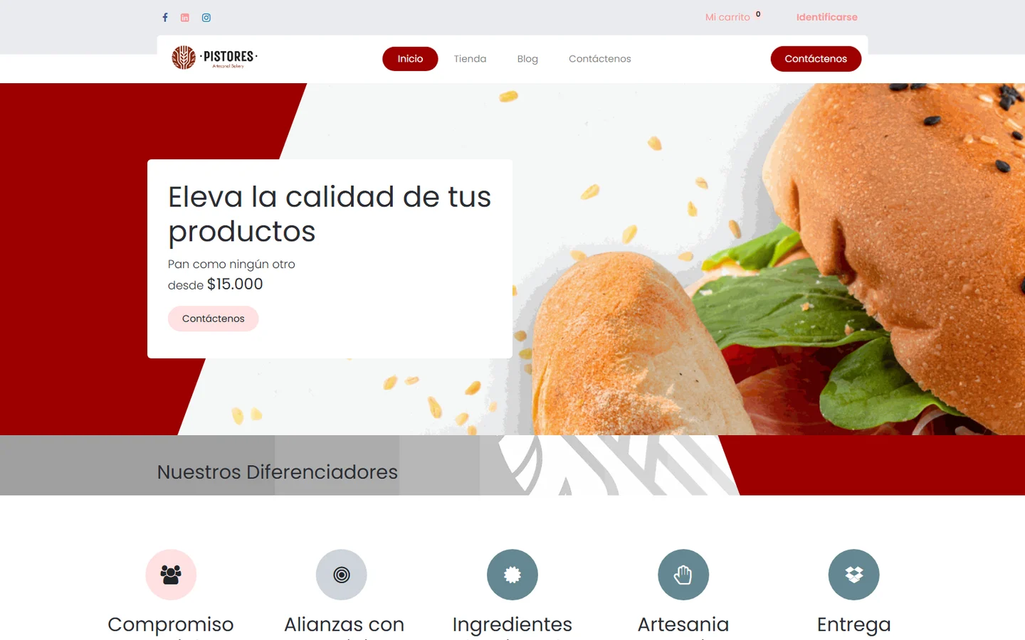 Vulcano’s Bakery — ODOO & E-COMMERCE